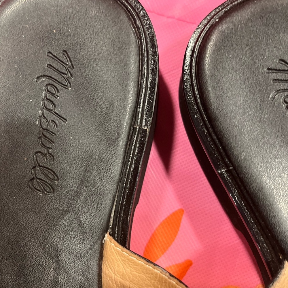 Madewell Black Leather Mules - Picture 3 of 3